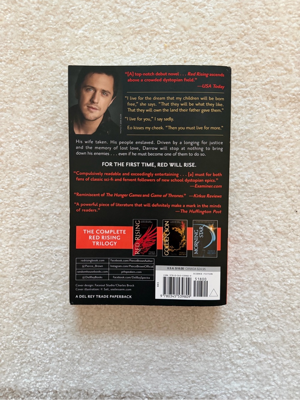 Red Rising by Pierce Brown - Picture 4 of 5